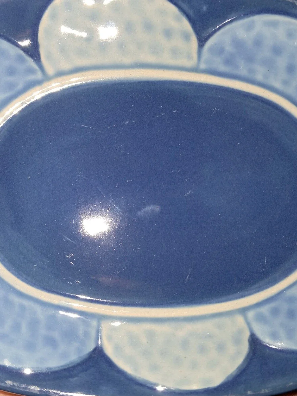 Opalhouse Jungalow NWT Ceramic Floral Soap Dish In Blue Bathroom Kitchen